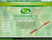 Tablet Screenshot of pilotbegreen.us